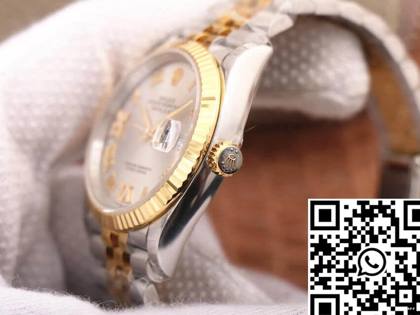 Yellow Rolex EW Factory Diamond M126233-0031 Gold Dial Datejust 0727